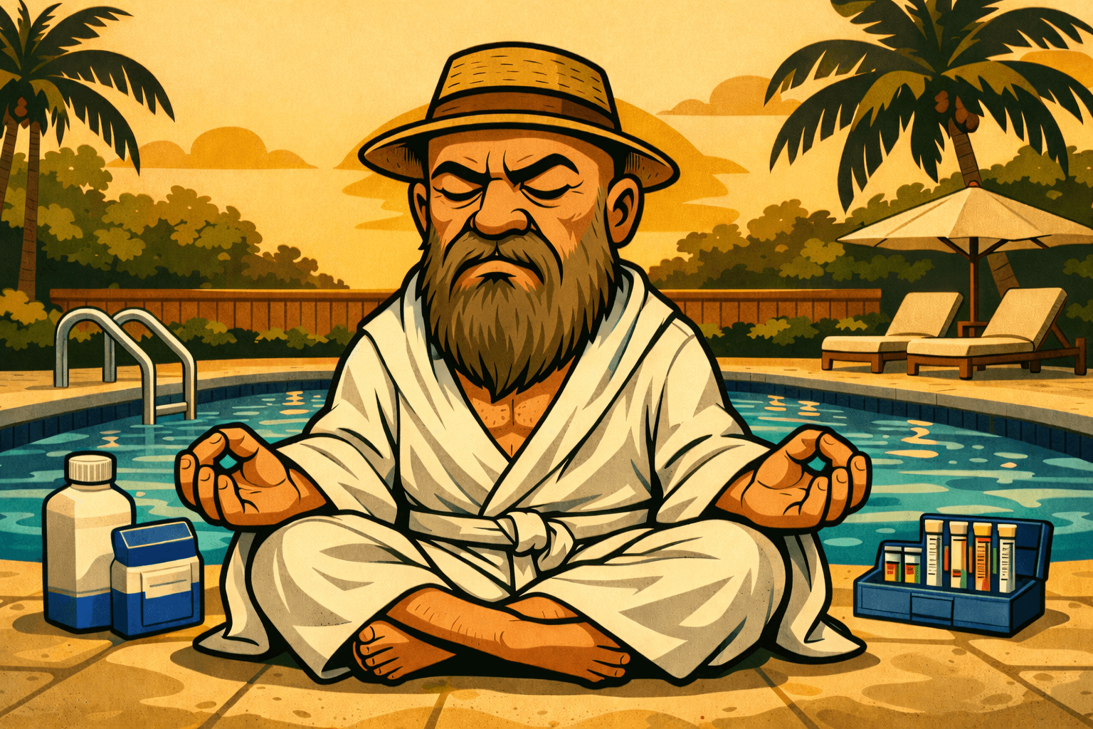 Pool Guru of the Treasure Coast? Nah.